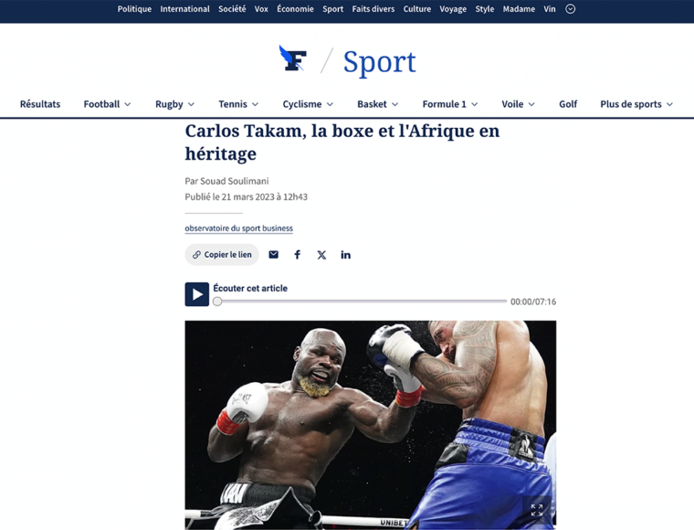 Carlos Takam, la boxe et l&rsquo;Afrique en héritage