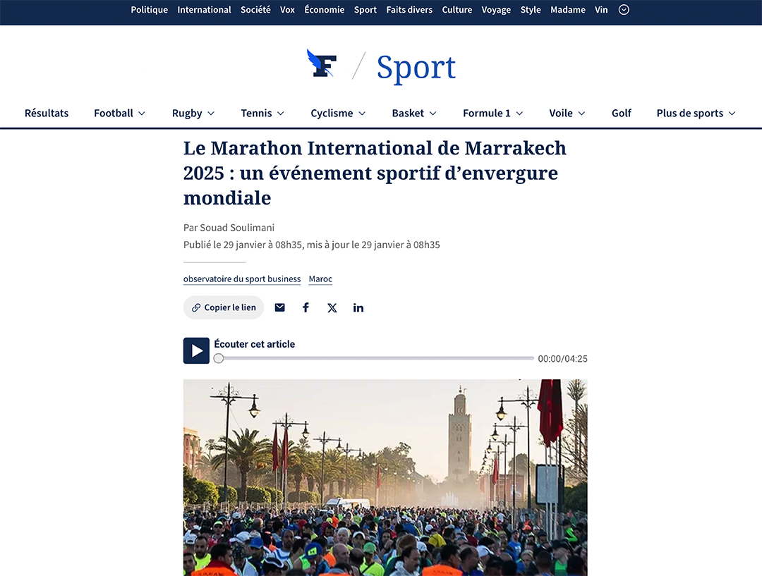 Le Marathon International de Marrakech 2025 : un événement sportif d’envergure mondiale