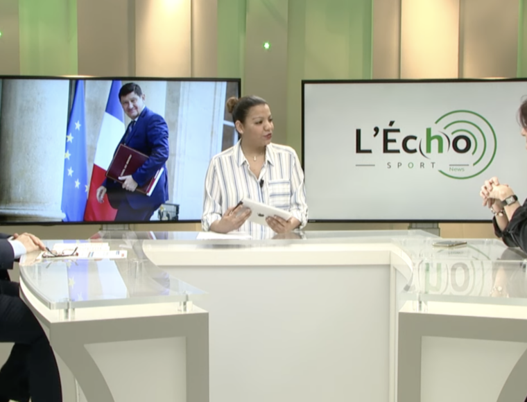 Echosport News avec Patrick Kanner et Nathalie Sonnac